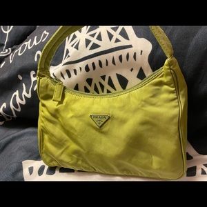 Vintage x small green gorgeous Prada bag